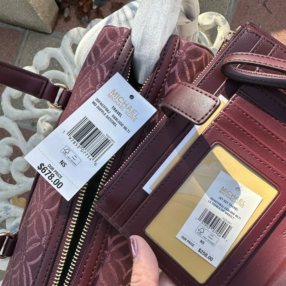Michael Kors Patterned Women's Bag Set